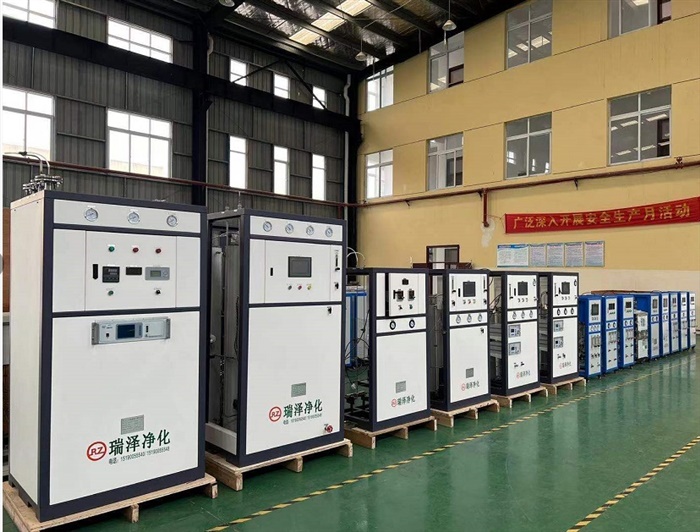 氯气干燥设备、四氟化碳净化设备